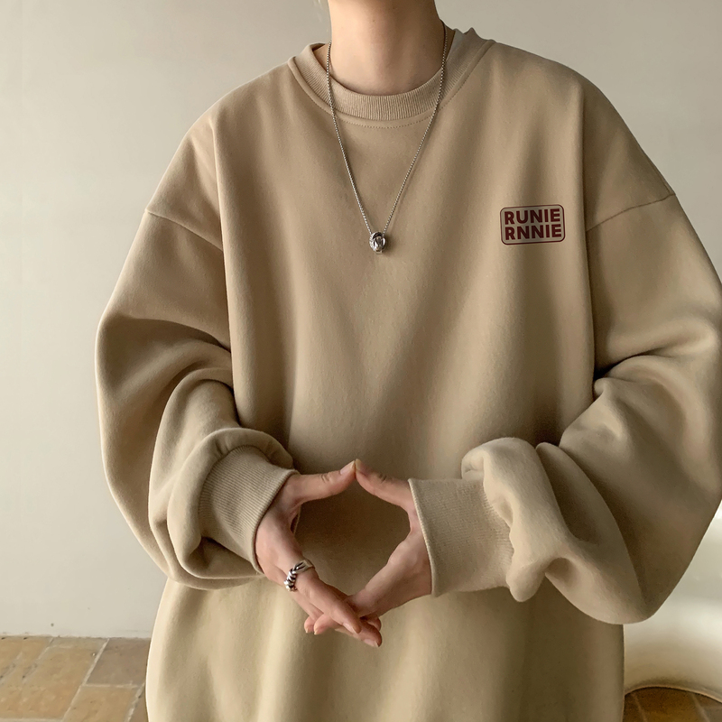 New autumn and winter round neck sweatshirt