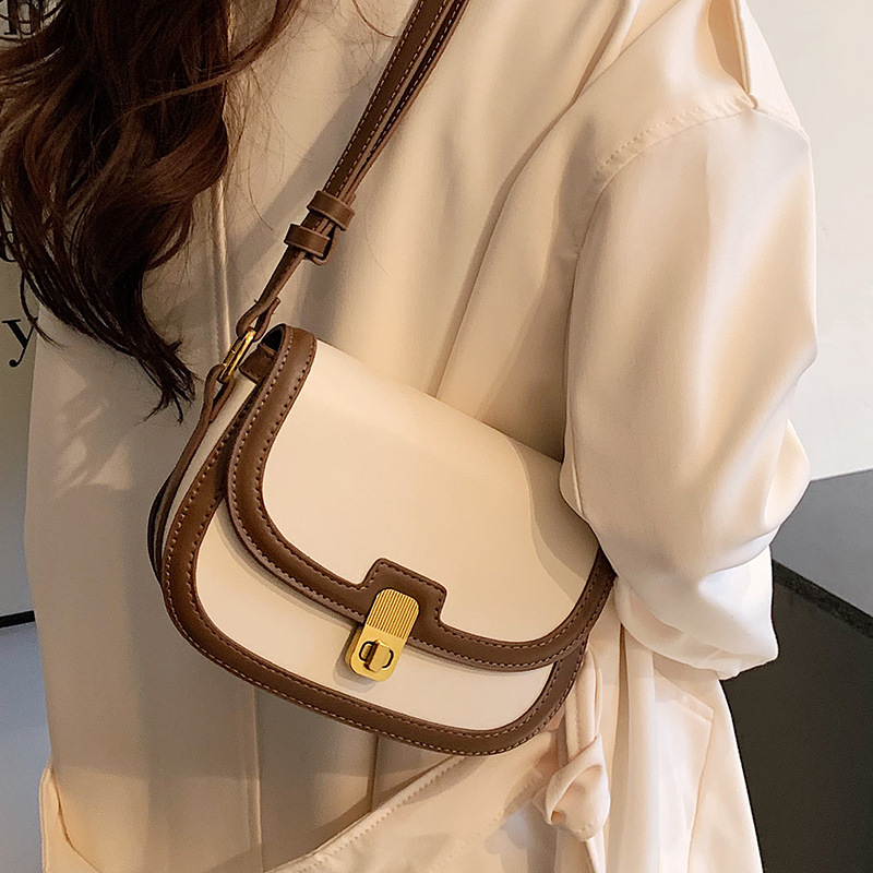 This year's popular bags for women 2024 new high-end ins niche autumn and winter fashion versatile crossbody bag saddle bag