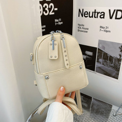 Mini Fashion Small Handbag Women's 2024 Summer New Niche Single Shoulder College Student Backpack for Classes and Outings