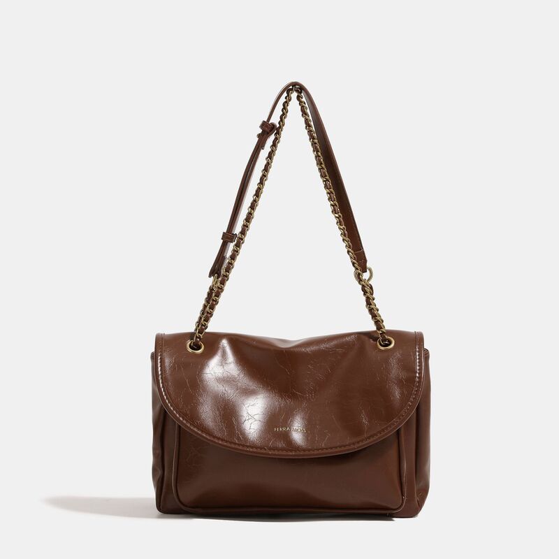 Quietly watch the fleeting chain bag women's niche autumn and winter new hobo bag large capacity single shoulder crossbody bag envelope bag