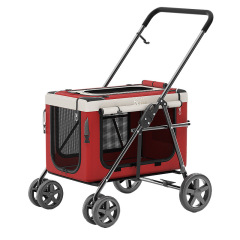 Bello BL09 Wholesale Pet Stroller Dog Cat Stroller Outdoor Car Foldable Car Bag Separate