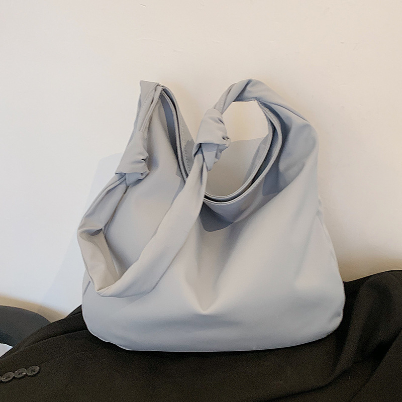 Simple large-capacity bag for women spring and summer 2024 new trendy fashion casual shoulder bag versatile high-end tote bag