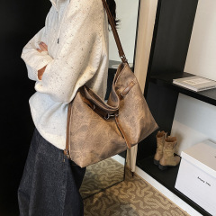 Maillard Large Capacity Bag Women's Bag 2024 New Autumn Casual Versatile Backpack Women's Commuting Tote Bag