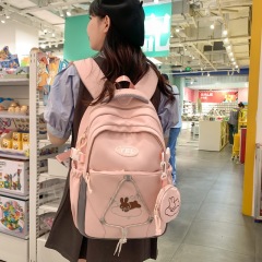 New niche personality backpack women's large-capacity casual travel backpack versatile Ruiying junior high school student school bag