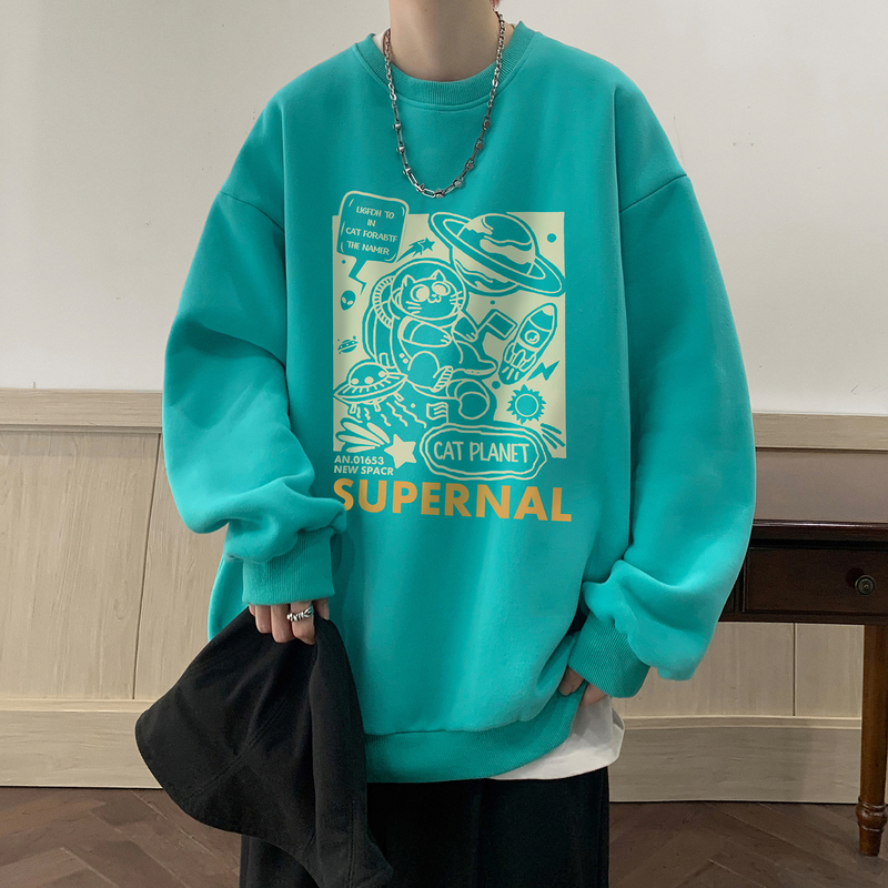 New round neck sweatshirt