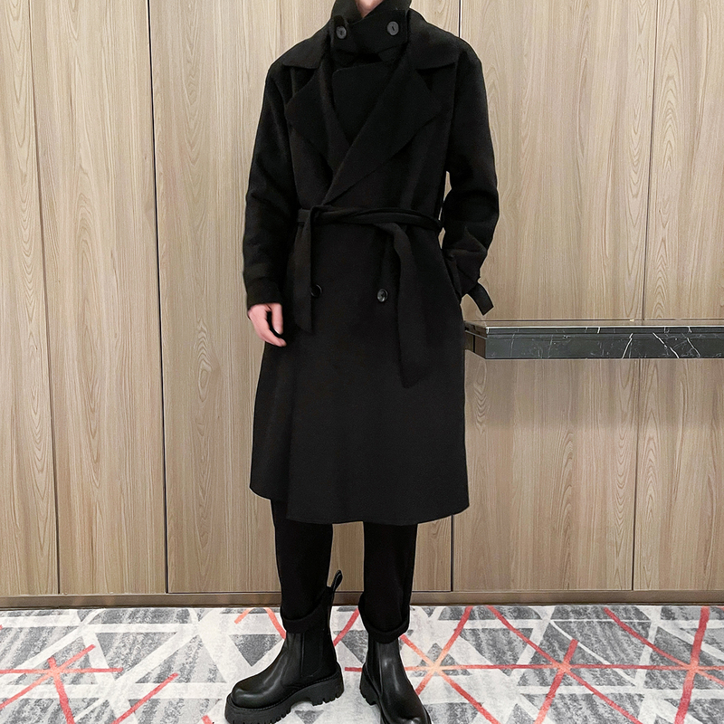 Winter thickened woolen coat, windproof and cold-proof jacket