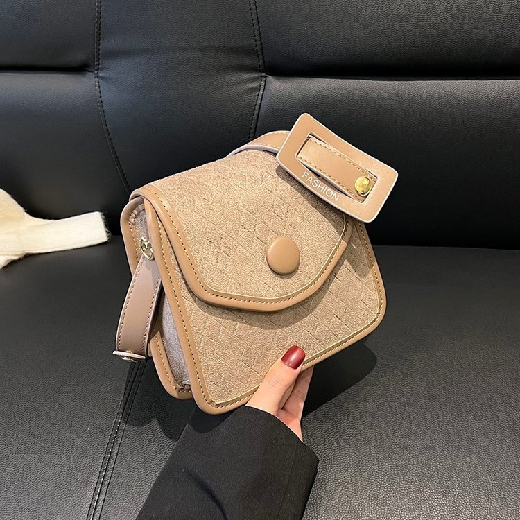 Foreign trade high-end crossbody bag for women, new style, versatile shoulder bag, ins fashion rhombus bucket bag