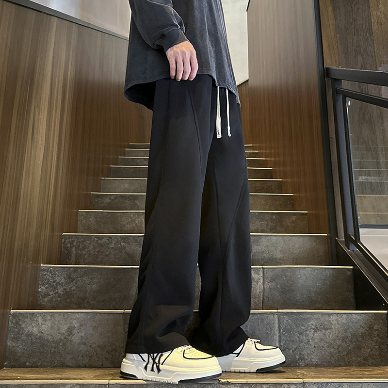 Boys' trendy and versatile loose straight casual sweatpants