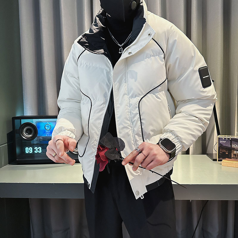 Cotton coat autumn and winter thickened cotton coat men's winter men's winter coat cotton coat