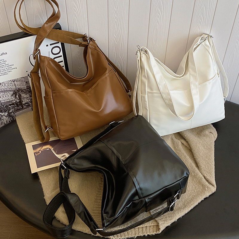 This year's popular multi-functional armpit bag for college students to go to school, large-capacity tote bag, women's new shoulder bag