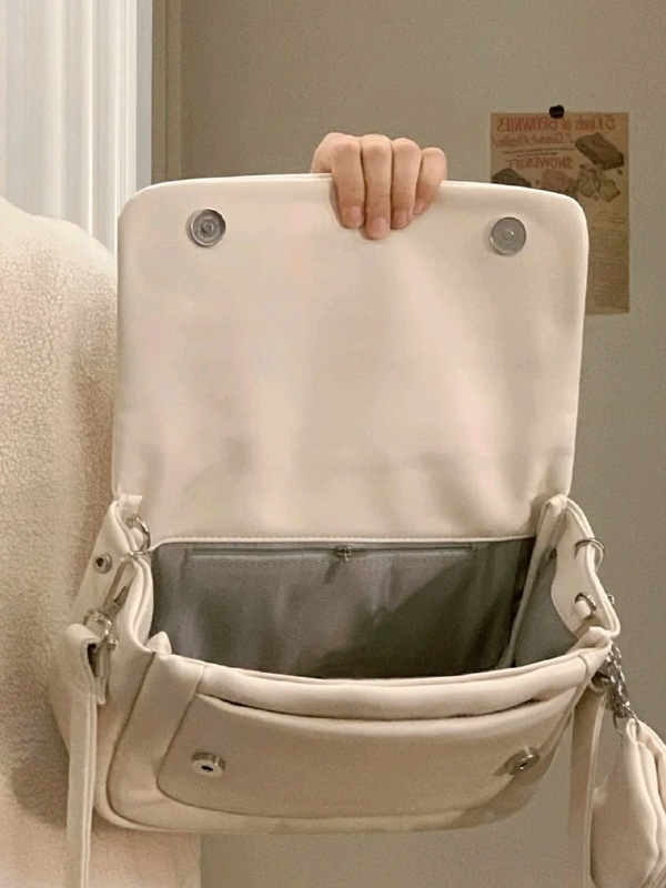 Bags Women's Crossbody Bag New Autumn and Winter Large Capacity Shoulder Messenger Bag Niche PU Soft Leather Armpit Cloud Bag