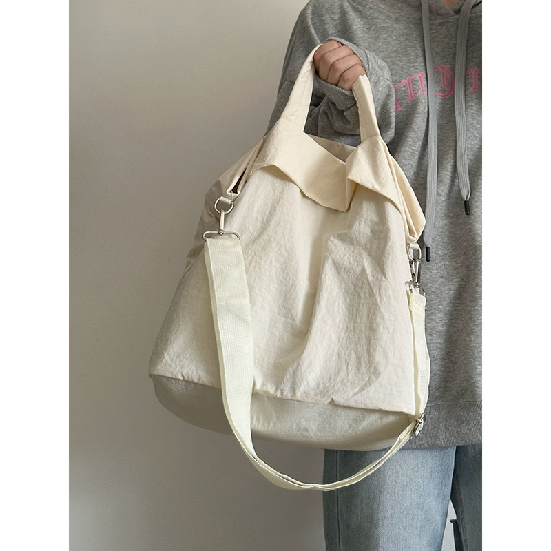 Women's Portable Sports Yoga Bag Large Capacity Tote Bag Women's 2024 New Lightweight Simple Single Shoulder Messenger Bag