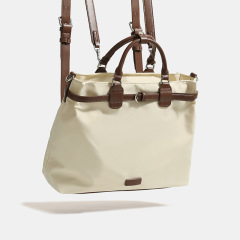 Backpack bag for women 2024 new commuter bag high-end niche large-capacity laptop cross-body tote bag