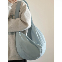 Bags Women's New Trendy Fashion Dumpling Bag Tie-Dye Nylon Canvas Bag Large Capacity Shoulder Crossbody Tote Bag