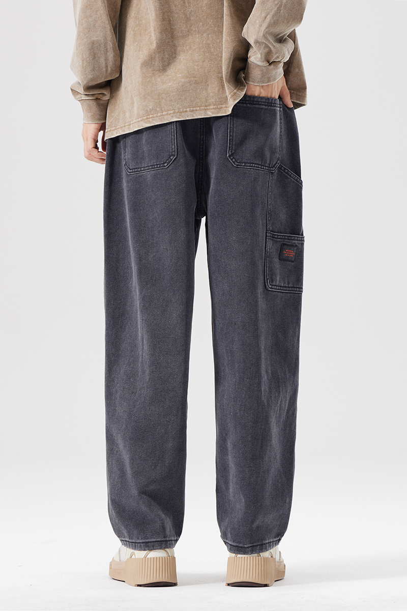 Autumn new style Sino-Kazakhstan workwear men's all-match trousers