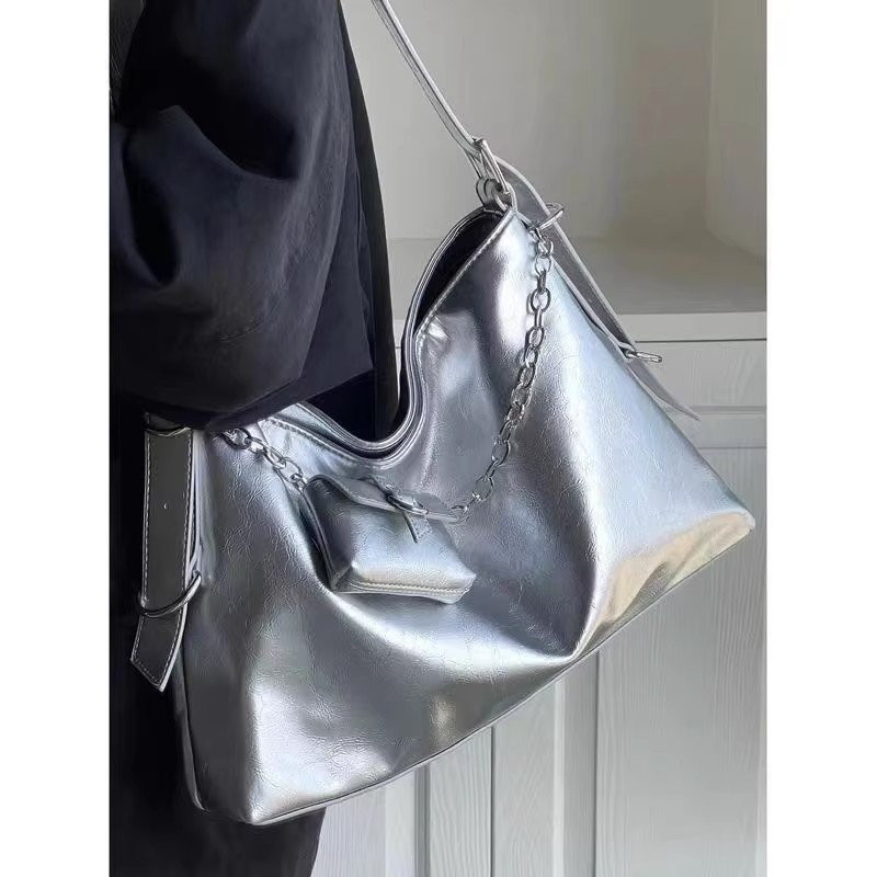 Guangzhou Factory Simple Underarm Bag Shoulder Bag Spring and Summer New Women's Bag Fashion Large Capacity Crossbody Bag