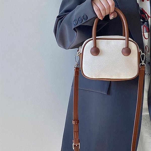 сумка 2024 niche design new women's bag Korean autumn and winter retro Boston shoulder crossbody hand