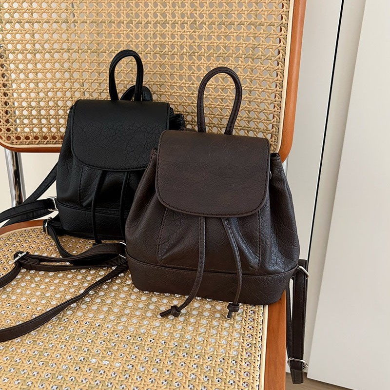 Fashionable College Student Backpack Bag for Women 2024 New Versatile Mini Backpack Outing Travel Bag School Bag