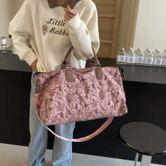 New Chinese style travel bag, fashionable, lightweight and versatile shoulder bag, large capacity travel and business trip fitness handbag