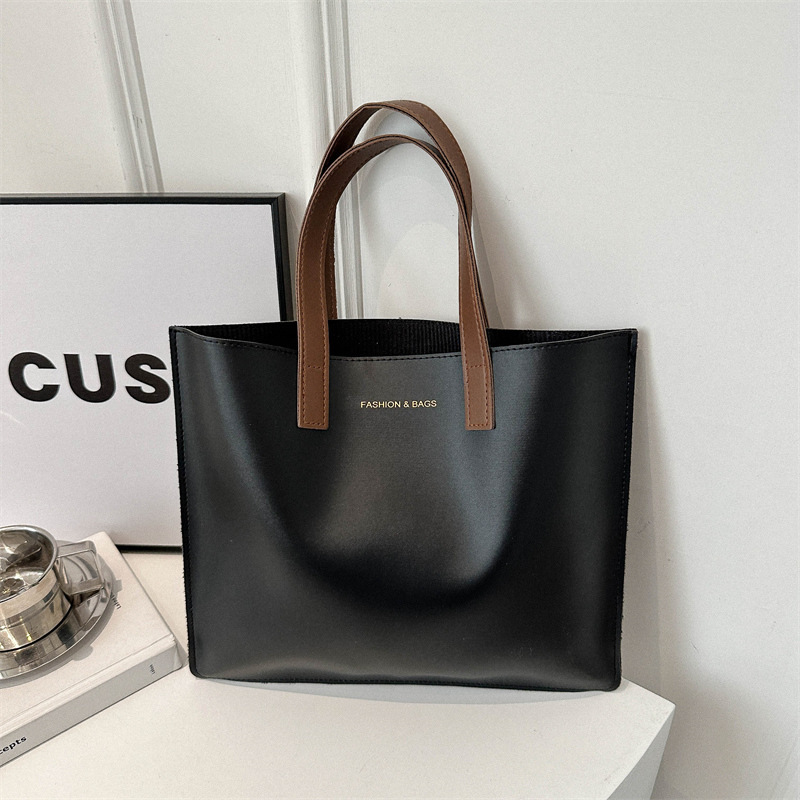 Large-capacity explosive tote bag for women 2024 spring and summer new versatile computer commuter handbag shoulder bag for women
