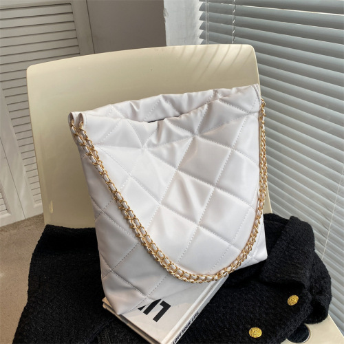 Large-capacity diamond bag women's new summer all-match commuter shopping bag chain bag high-end shoulder bag