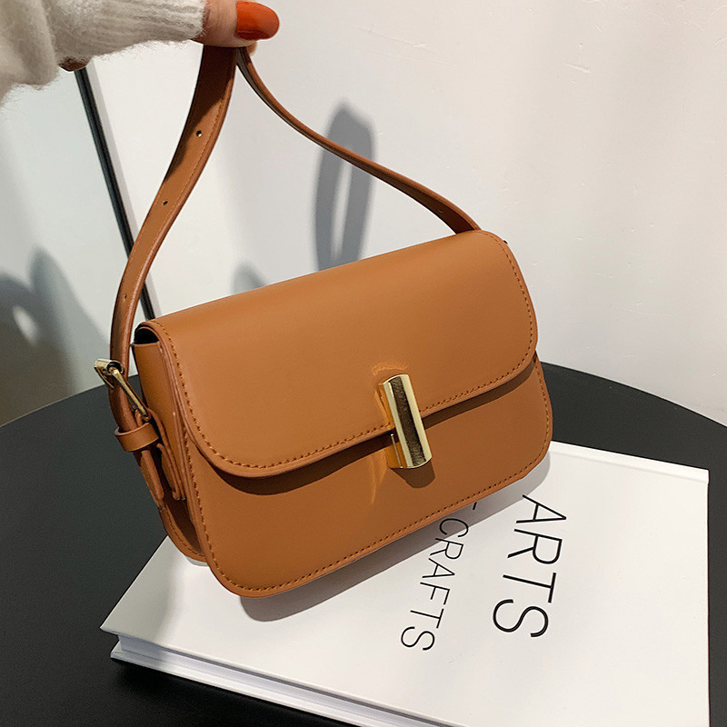 Internet celebrity popular bag women's new trendy fashion retro crossbody bag casual popular new simple shoulder bag