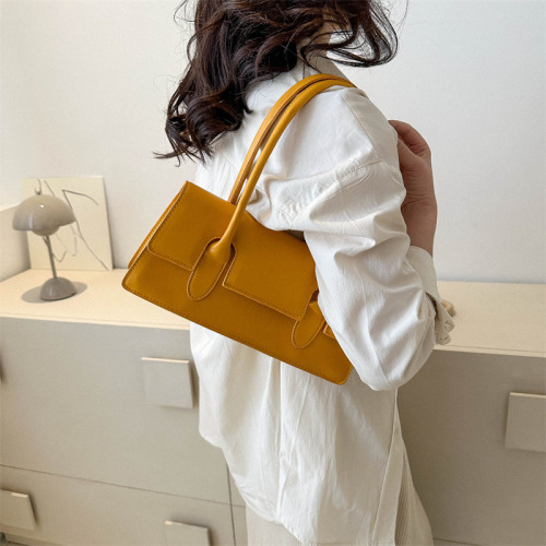 New Korean style handbag commuter shoulder bag women's summer casual fashion stereotyped armpit small square bag