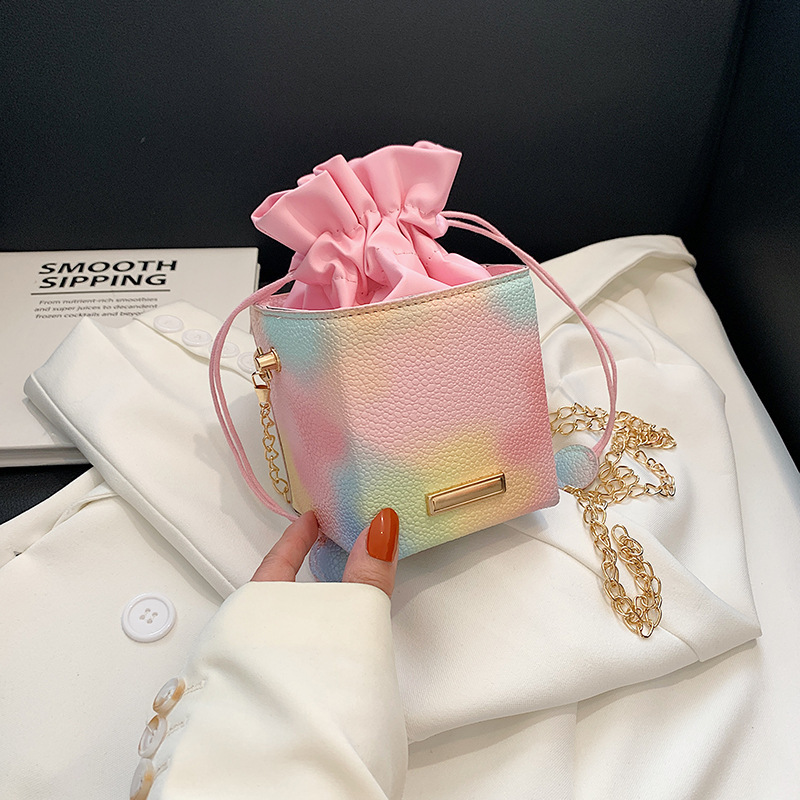 Summer small bag women's new trendy fashion casual Internet celebrity foreign style popular single shoulder chain crossbody bag
