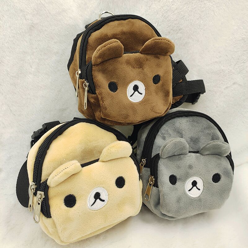 Dog and Pet Self-Backpack Teddy Dog Backpack and Cat Self-Backpack Convenient and Cute Pet Bag Out Backpack Bag