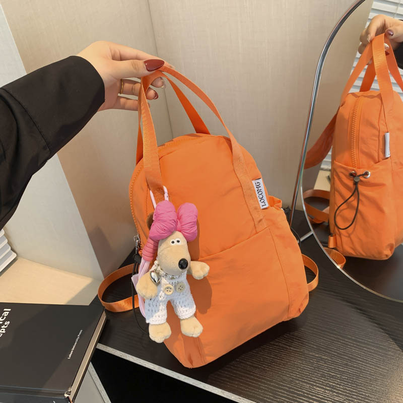 2024 new summer nylon backpack, simple style multi-functional chest bag for men and women, backpack for primary school students, middle school students
