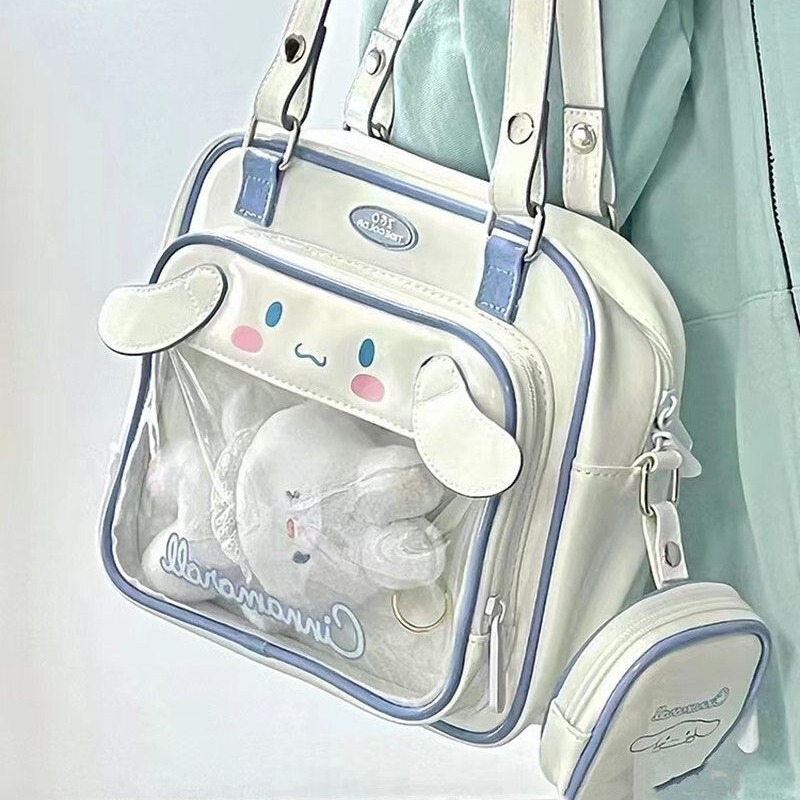Coolomi cinnamon dog female Kuromi bag big-eared dog commuting baby bag small food intake pain bag