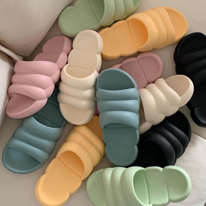 Fashion couple sandals for women summer new indoor home use internet celebrity ins trendy outdoor wear sandals