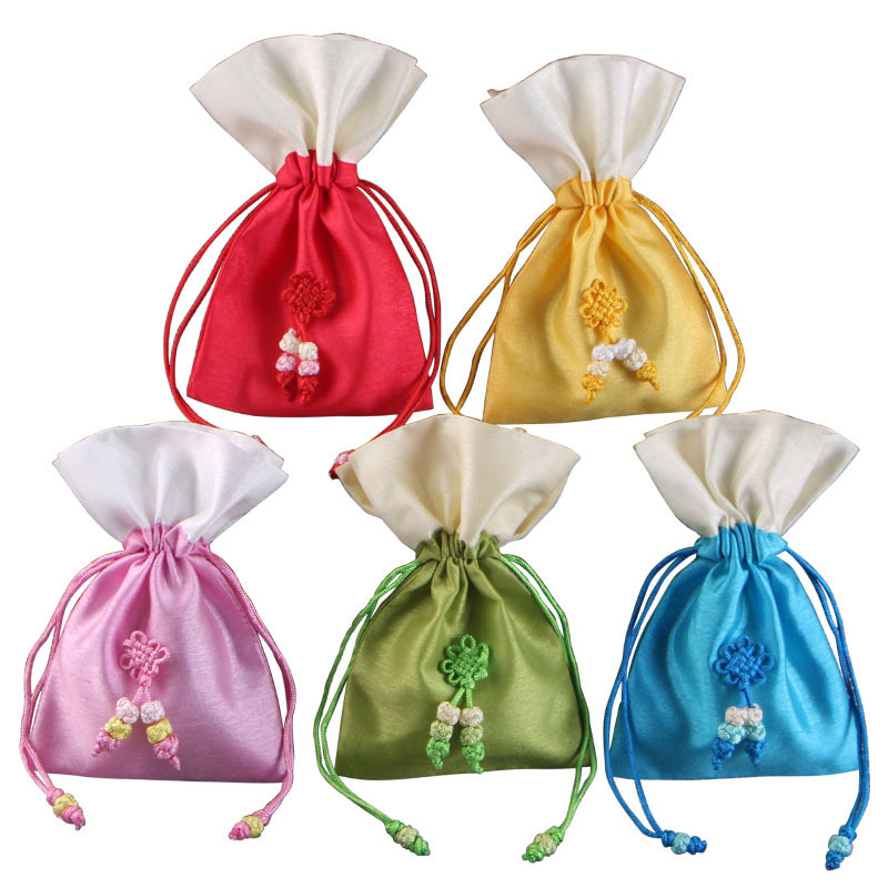Korean style sachet bag Chinese knot lavender sachet sachet Korean version mugwort portable pendant sachet