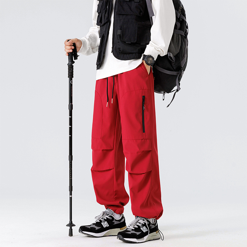 Winter live broadcast new casual pants outdoor paratrooper pants men's mountain climbing large size assault pants