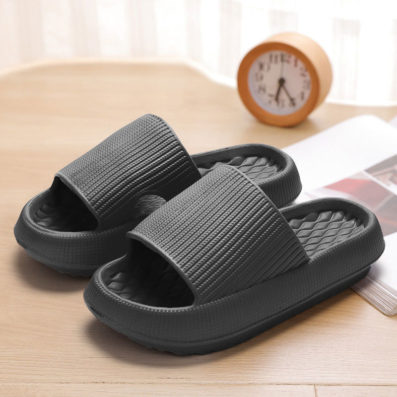 4CM thick-soled slippers for women, summer EVA new home, soft-soled bath anti-slip slippers