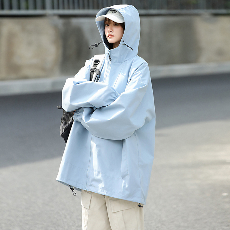New Spring and Autumn Jackets Loose Casual Trendy Brand Waterproof Jackets