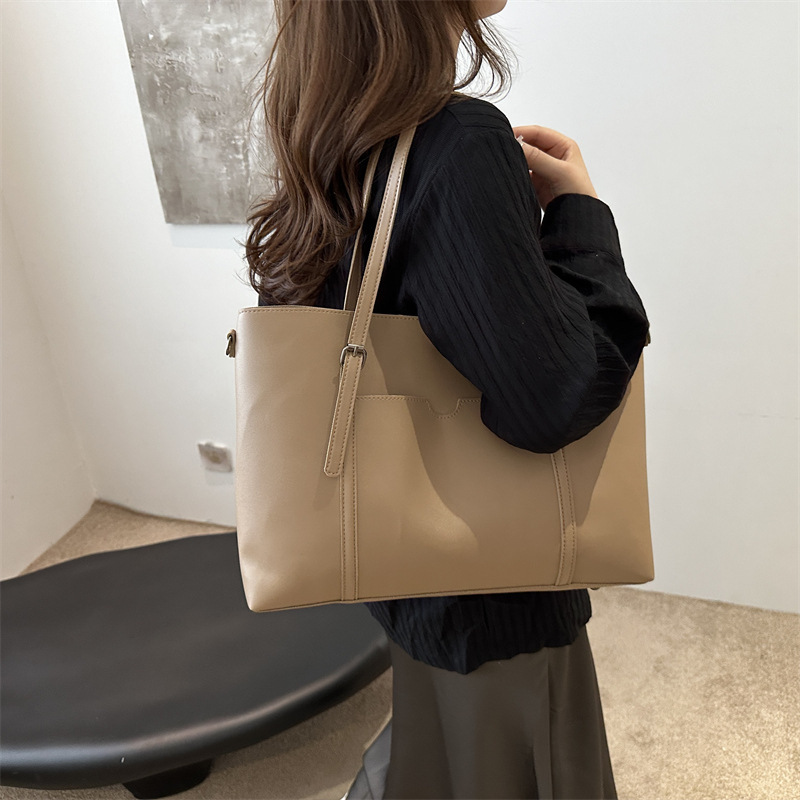 Large bag women's shoulder bag handbag casual women's bag new large capacity foreign style personalized tote bag