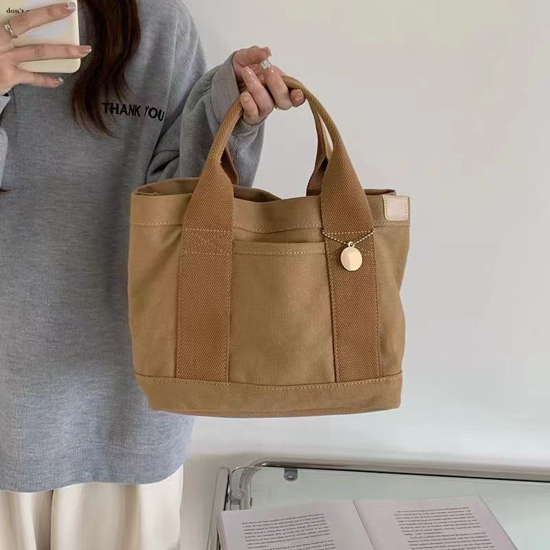 Lunch box bag, handbag, office worker lunch bag, handbag, lunch box bag, primary school student canvas bag