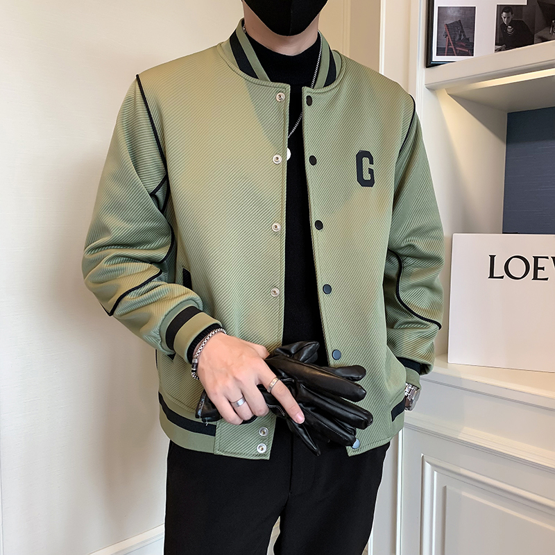 High quality simple versatile coat jacket for men