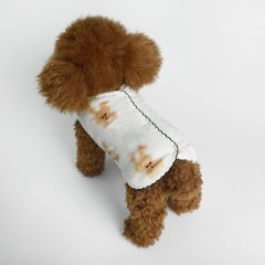 Dog Clothes Crescent Bear Vest Teddy Pomeranian Cute Pet Dog Clothes