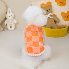 Cute dog clothes pet clothing new style Teddy Bichon Schnauzer Beauty Personality Vest