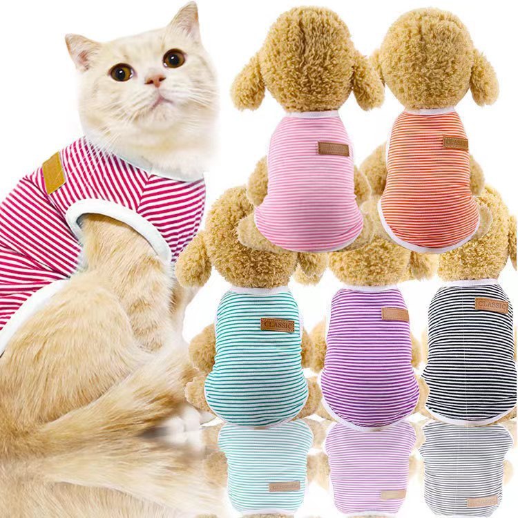 Dog Clothes Anti-Hairing Cute Vest Puppy Pomeranian Pet Thin Breathable Pet Spring and Summer Thin