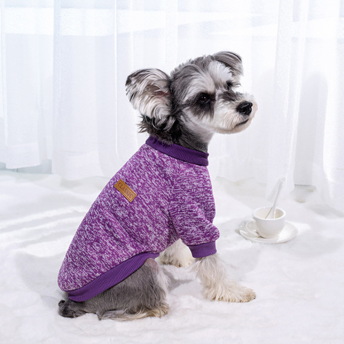 Dogs and cats pet clothes, thin velvet sweatshirts