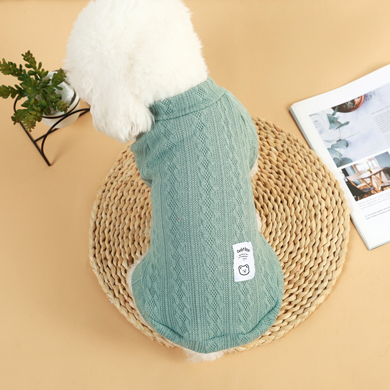 Dog clothes, cat clothes, warm and comfortable, two feet pet sweater, puppy, dog clothes, sweater, jacket
