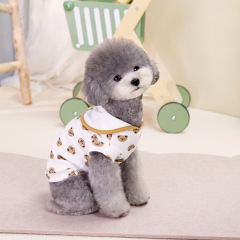 Pet dog vest couple style spring and summer bottom bear legs sling