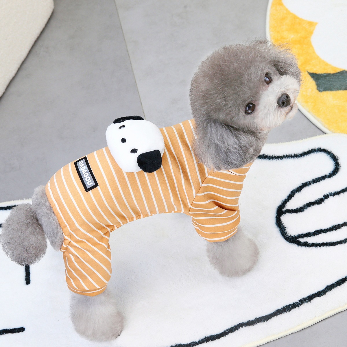 Pet dog clothes pet two-legged sweatshirt