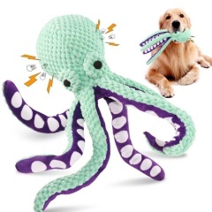 Octopus dog plush toys voice interaction to relieve boredom and accompany pet large dog tampering home