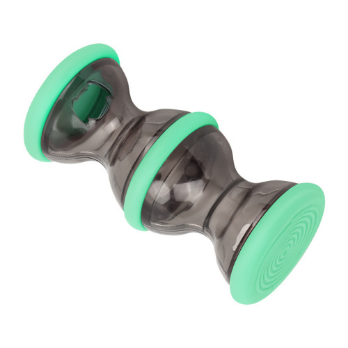 Pet leaked food toys roller dumbbell leaked food toys dog pet training supplies gnawed toys
