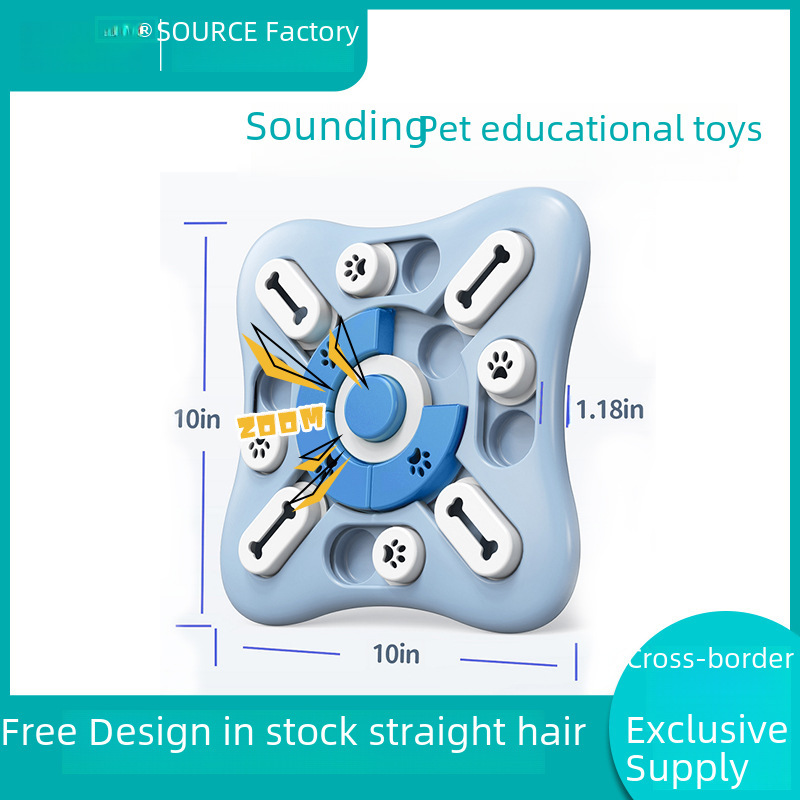 Pet educational toys Slow food and missed food can make sounds
