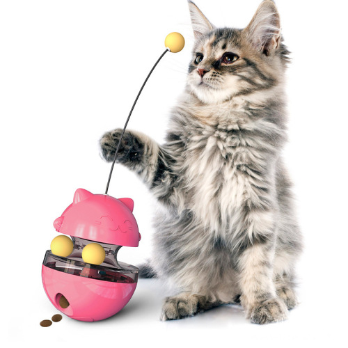 Amazon food leaking ball, cat stick, tumbler, cat turntable toy, self-stimulating tool, pet supplies manufacturer